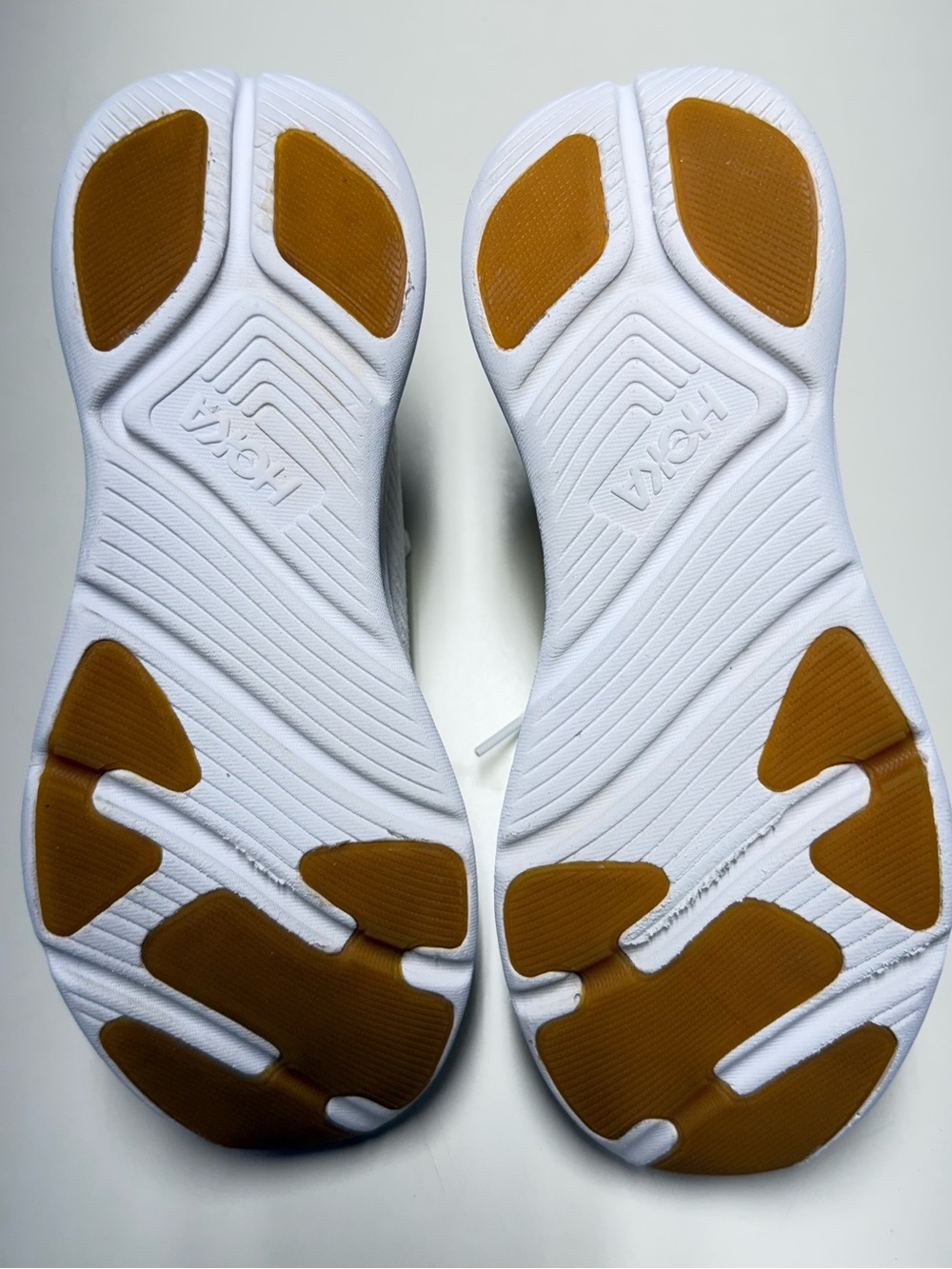 HOKA Solimar Women’s White Mesh Lace-Up Running Shoes 1123075 - Picture 8 of 9